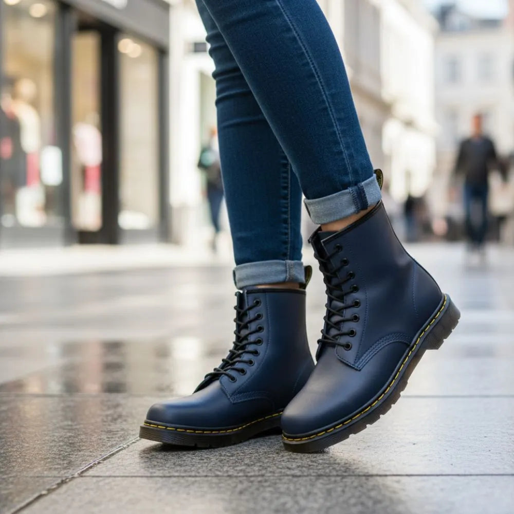 Botas Ortopédicas Estilo Martin – Comodidad Óptima y Soporte Diario