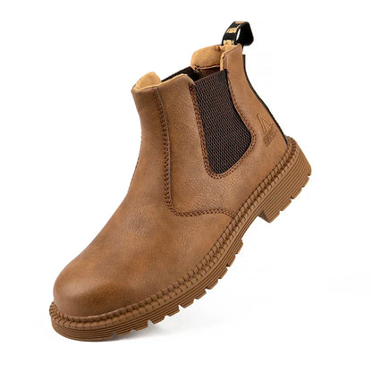 Botas de Seguridad Impermeables con Punta de Acero – Protección y Comodidad en Todo Terreno