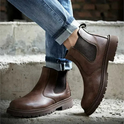 Botas de Seguridad Impermeables con Punta de Acero – Protección y Comodidad en Todo Terreno