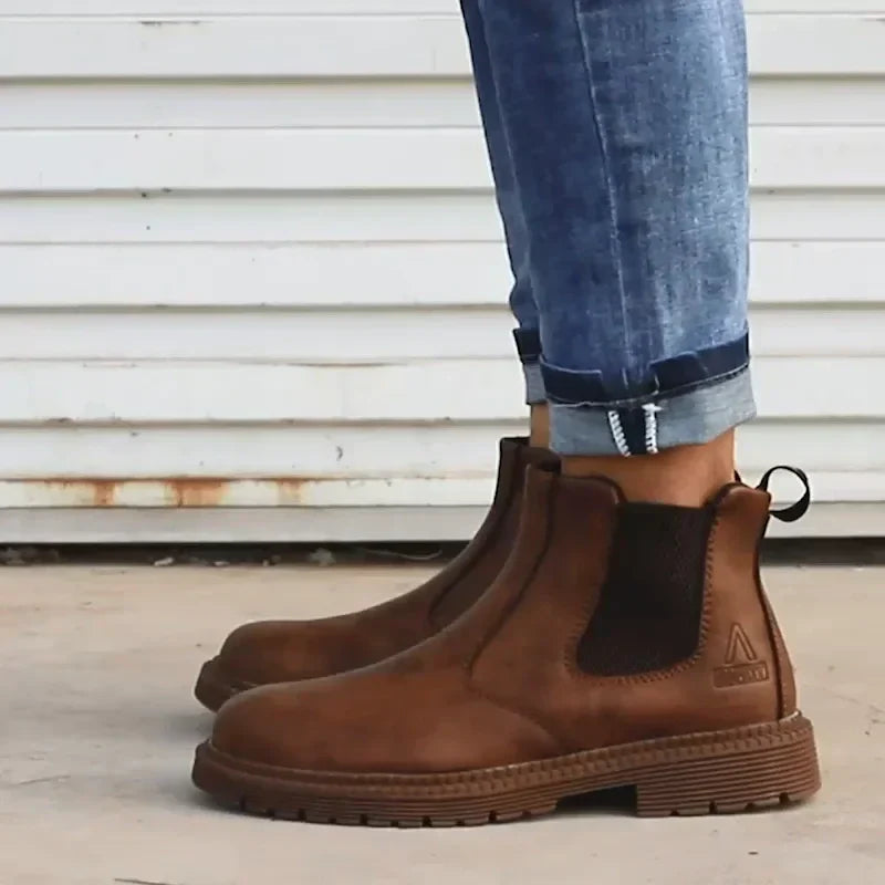 Botas de Seguridad Impermeables con Punta de Acero – Protección y Comodidad en Todo Terreno