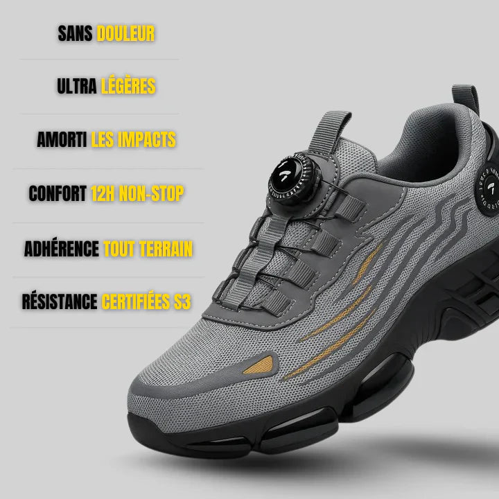Tenis de Seguridad con Punta Reforzada – Protección y Comodidad Superior