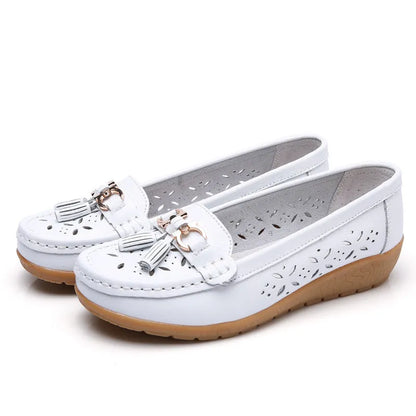 Mocasines de Cuero para Mujer – Comodidad Absoluta y Elegancia Garantizada