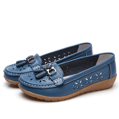 Mocasines de Cuero para Mujer – Comodidad Absoluta y Elegancia