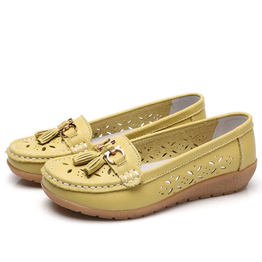 Mocasines de Cuero para Mujer – Comodidad Absoluta y Elegancia Garantizada