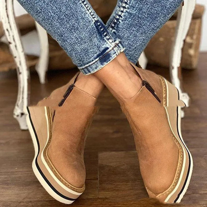 Botines con Plataforma para Mujer – Elegancia y Comodidad para Realzar Cada Paso