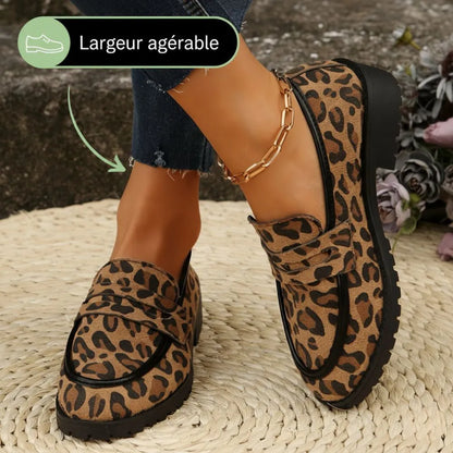 Mocasines con Estampado de Leopardo para Mujer – Atrévete a Lucir un Estilo Único y Elegante