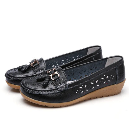 Mocasines de Cuero para Mujer – Comodidad Absoluta y Elegancia