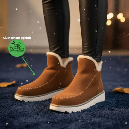 Botines de Gamuza Antideslizantes para Mujer – Comodidad y Estilo Inigualables