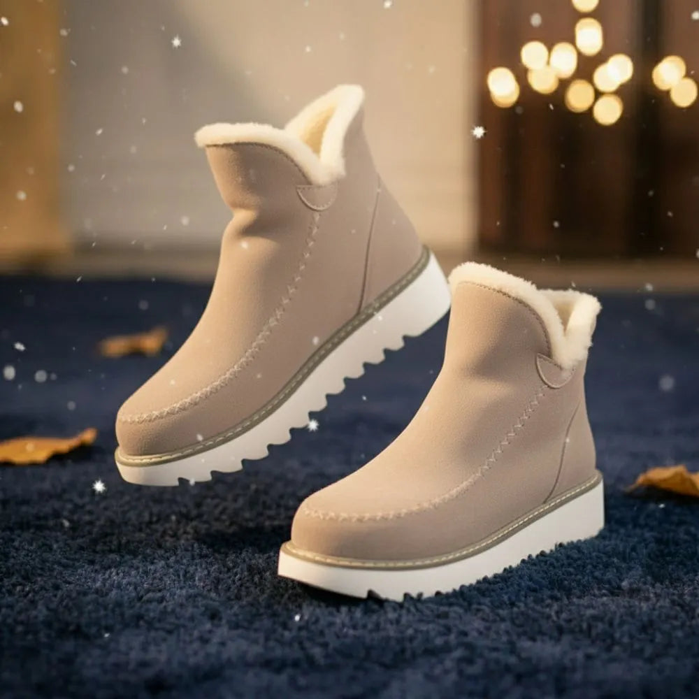 Botines de Gamuza Antideslizantes para Mujer – Comodidad y Estilo Inigualables