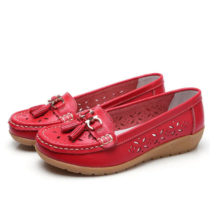 Mocasines de Cuero para Mujer – Comodidad Absoluta y Elegancia Garantizada