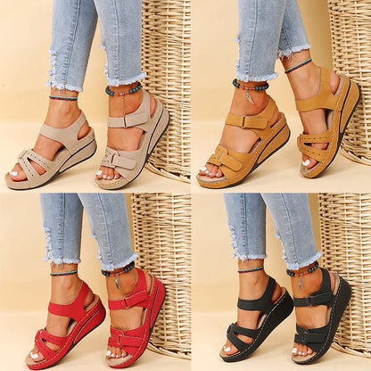 Sandalias Ortopédicas con Plataforma – Comodidad Superior y Estilo Irresistible