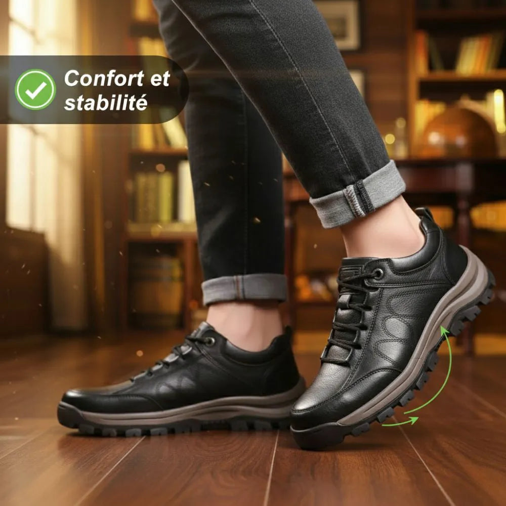 Zapatos Casual de Cuero para Hombre – Elegancia y Comodidad en Cada Paso